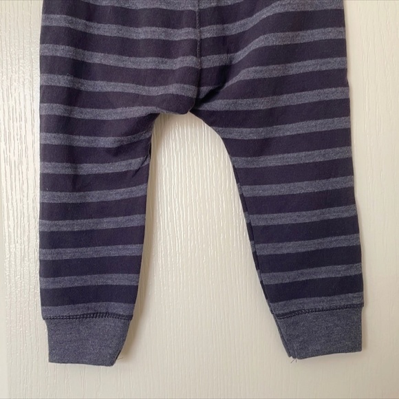 New with tags - ZARA Boys Stripe Knee Patch Pants Sz 18-24 Months - Picture 3 of 8